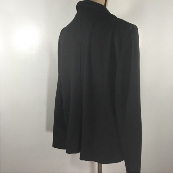 Lynn Ritchie Silver black silver zipper Jacket size smalll - Picture 7 of 13